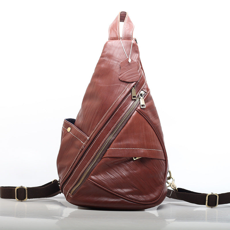 Retro Leather Daypacks for Women woyaza