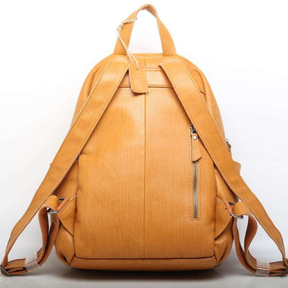Women's Fashionable Leather Backpack for Work woyaza