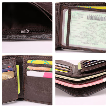 Slim Fit Men's Leather Wallet woyaza