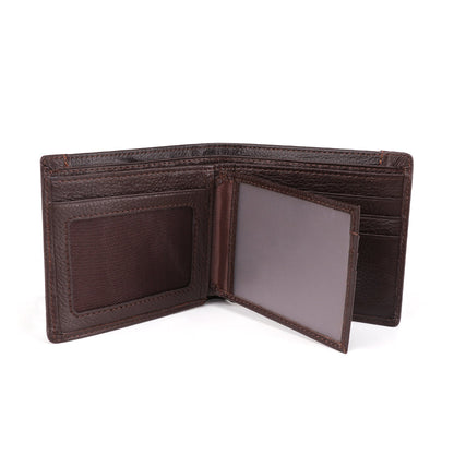 Sophisticated Men's Leather Wallet woyaza