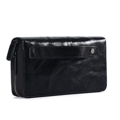 Stylish Genuine Leather Men's Clutch Wallet with RFID woyaza