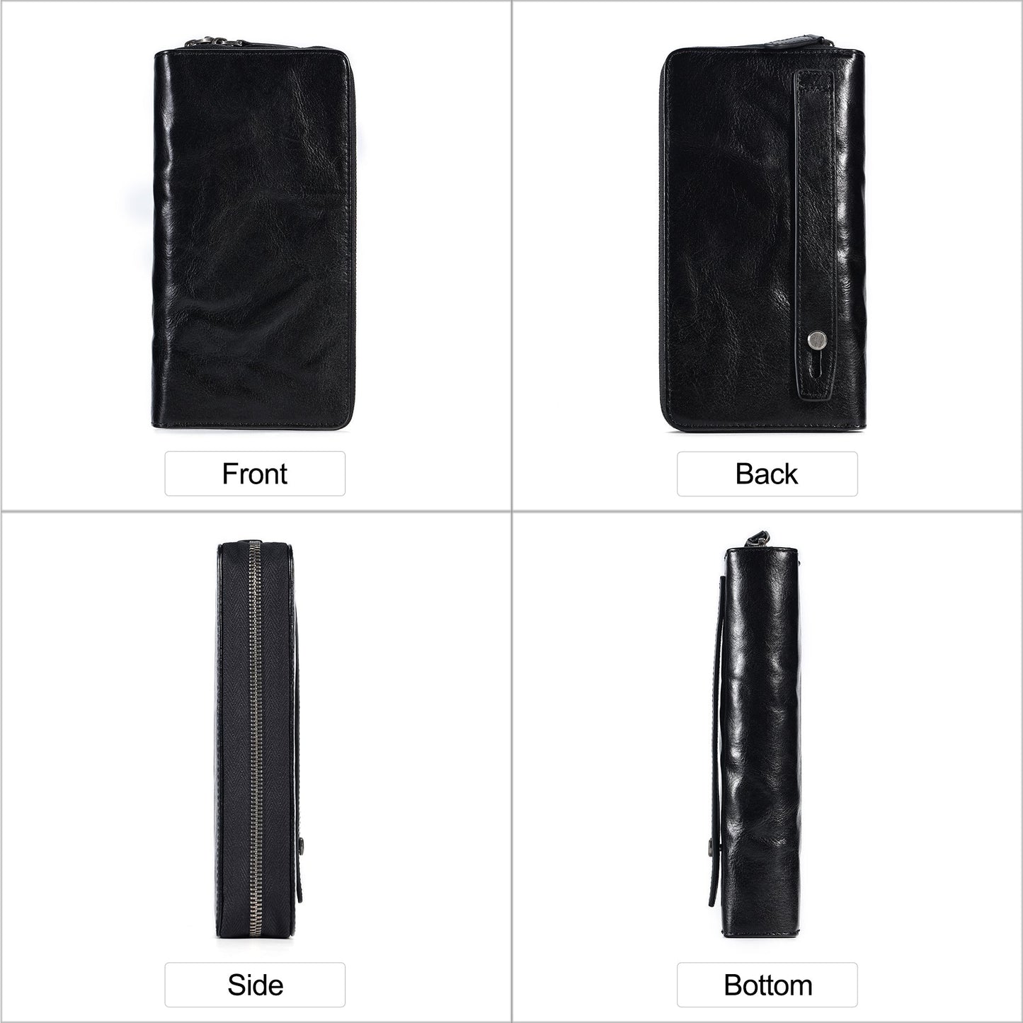 Men's RFID Blocking Leather Wallet with Sleek Design woyaza