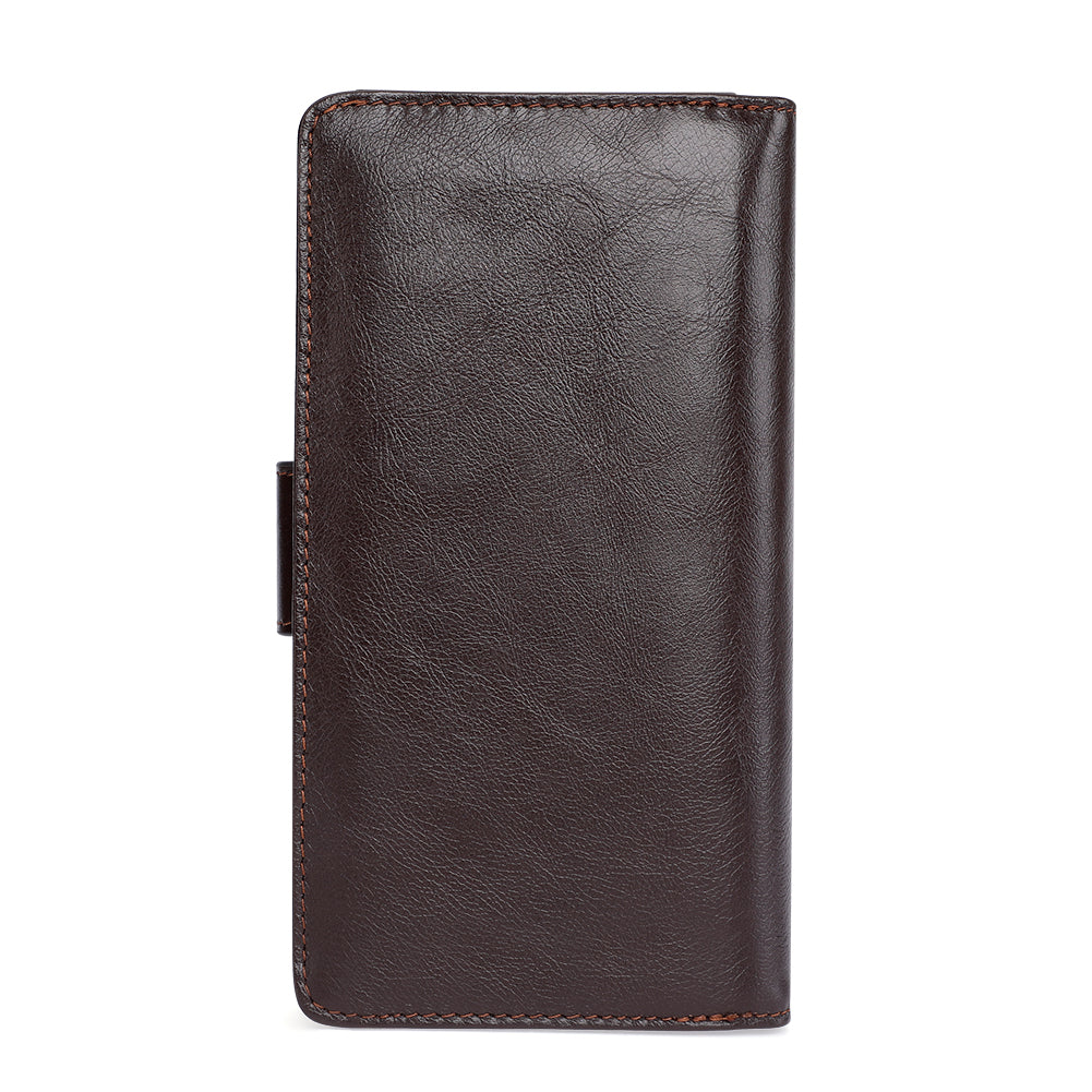 High-Quality Men's Leather Wallet Clutch Woyaza