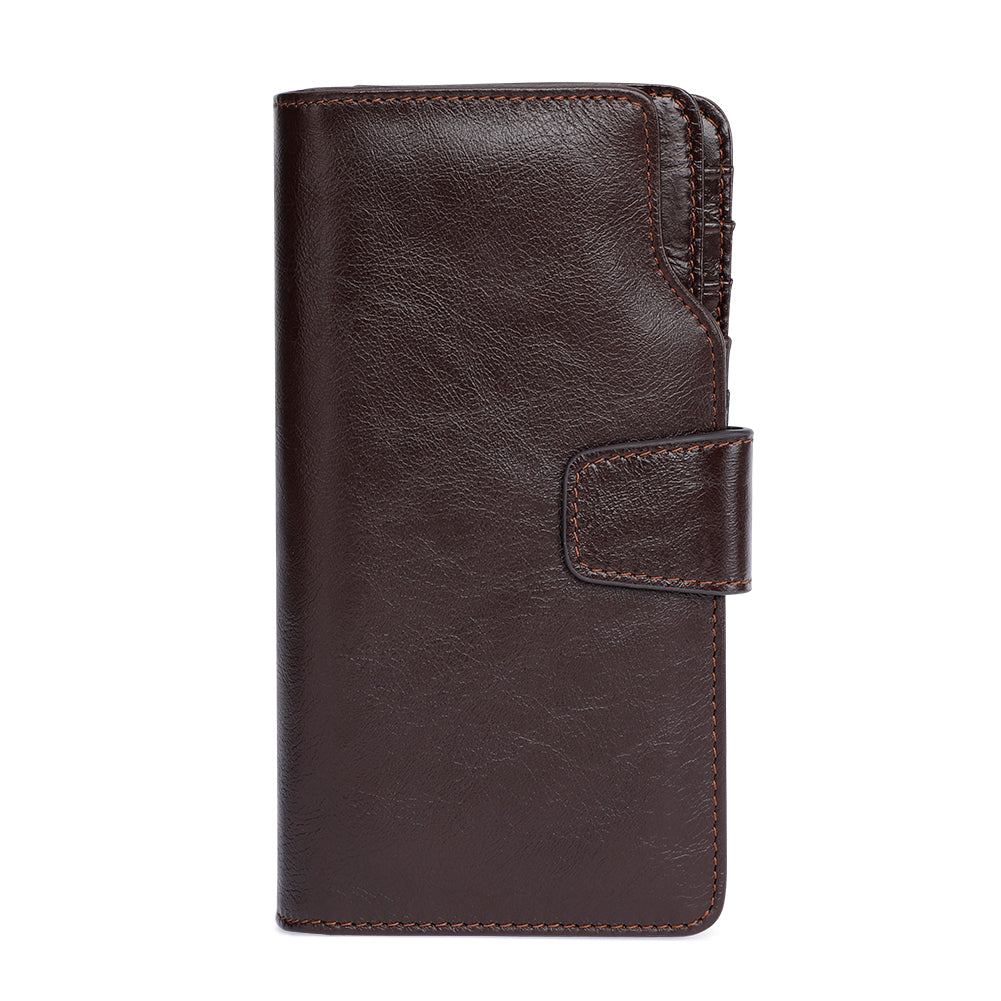 Stylish Genuine Leather Men's Wallet Clutch Woyaza