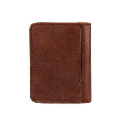 High-Quality Men's Leather Pocket Wallet woyaza