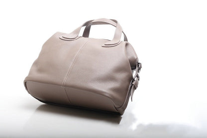 Retro Leather Tote Handbag Woyaza