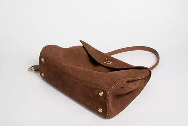 Elegante bolso de trabajo de piel