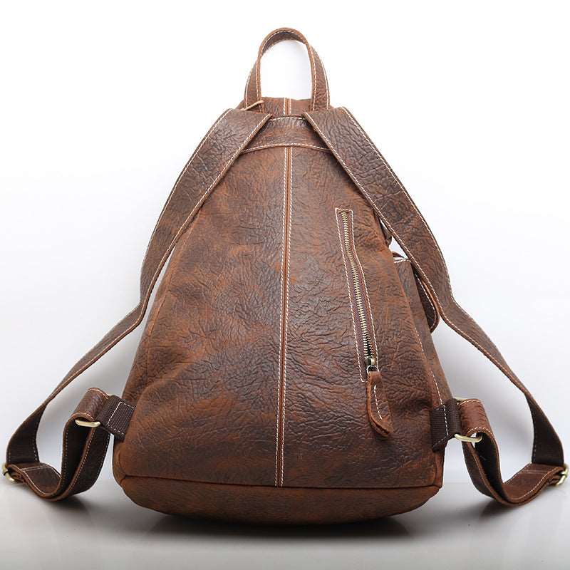 Premium Quality Men's Leather Daypack woyaza