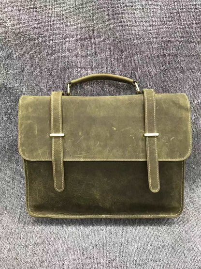 Executive Style Men's Laptop Briefcase Shoulder Bag Woyaza