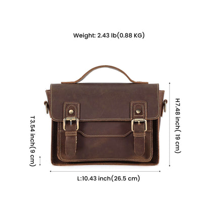 Genuine Leather Work Bag for Professionals woyaza