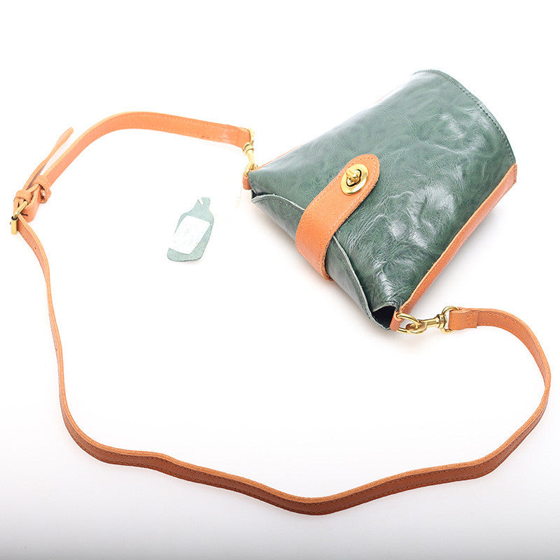 Genuine Leather Crossbody Purse for Ladies woyaza