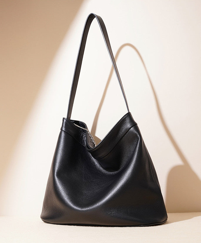 Multi-Use Leather Tote for Office and Weekend