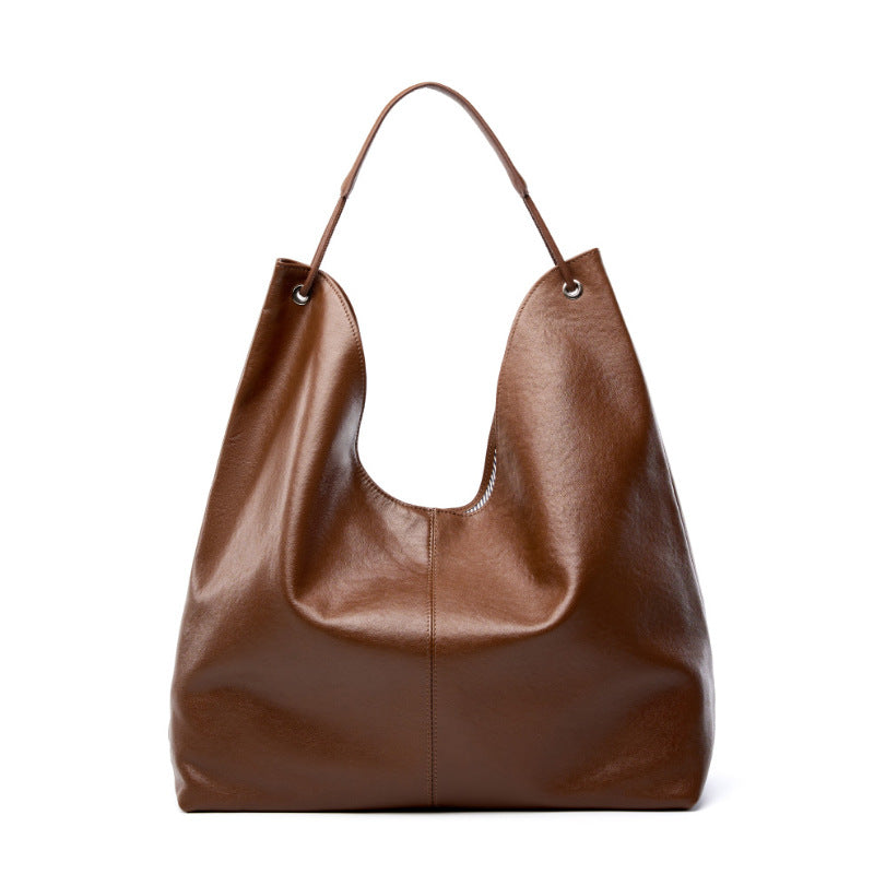 Spacious Leather Work Bag for Women