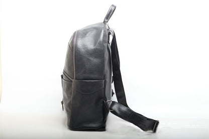Trendy Leather Work Backpack woyaza