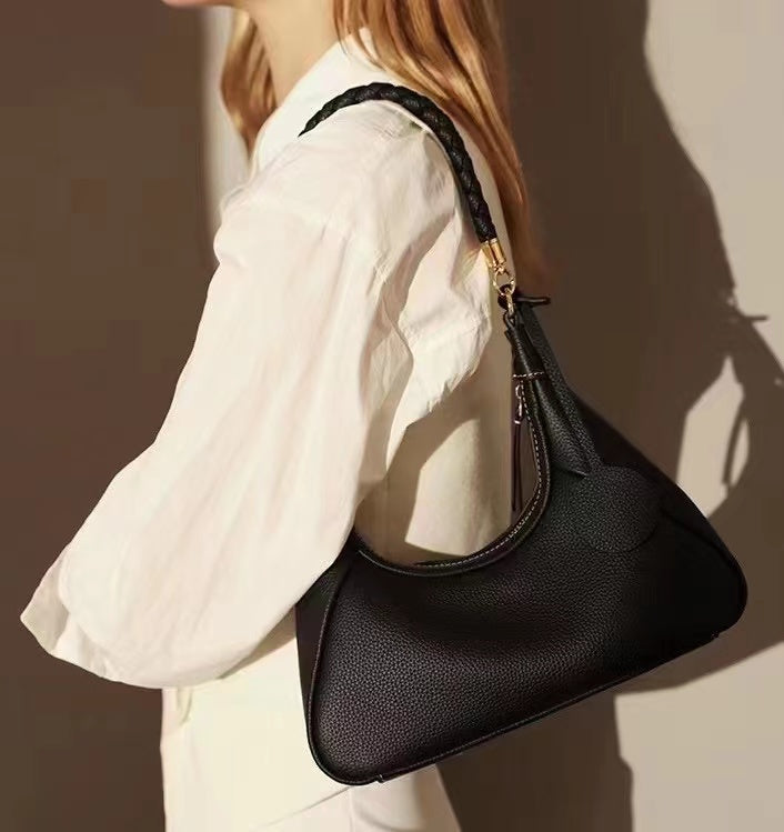 Luxury Leather Ladies' Stylish Tote Bag Crossbody Handbag Woyaza