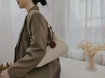 Stylish Cowhide Women's Trendy Handbag Elegant Crossbody Bag Woyaza