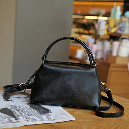 Elegant Genuine Leather Ladies Handbag Woyaza