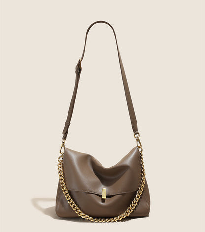 Durable and Elegant Leather Chain Bag for Women