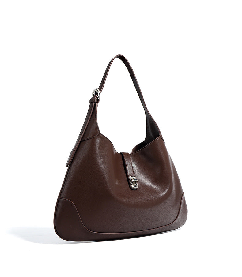 Soft Leather Shoulder Bag with Fashionable Design for Everyday Wear