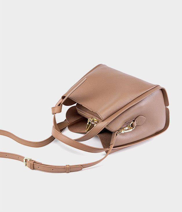 Stylish Ladies' Soft Leather Messenger Bag