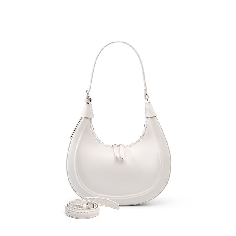 Deluxe Crescent Shape Handbag