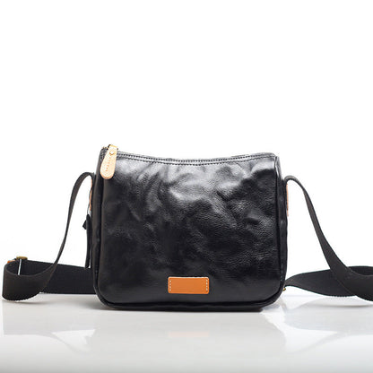 Classy Retro Leather Crossbody Handbag woyaza