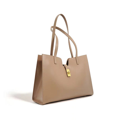 Versatile Genuine Leather Tote Bag for the Modern Working Woman Woyaza