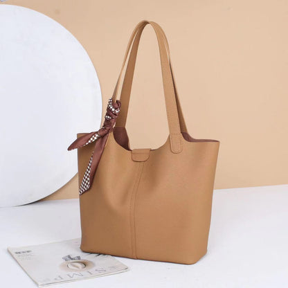 Designer Leather Ladies' Fashion Tote Bag woyaza