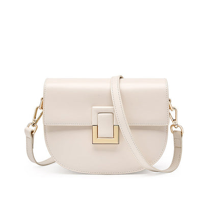 Fashion-forward Small Saddle Handbag