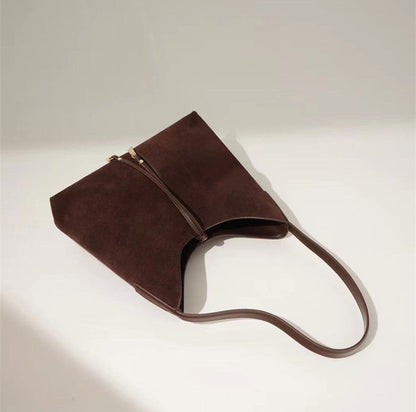 Elegant Leather Single Shoulder Baga