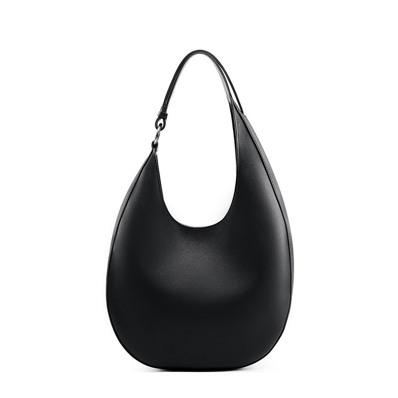 Upscale Crescent Shoulder Bag