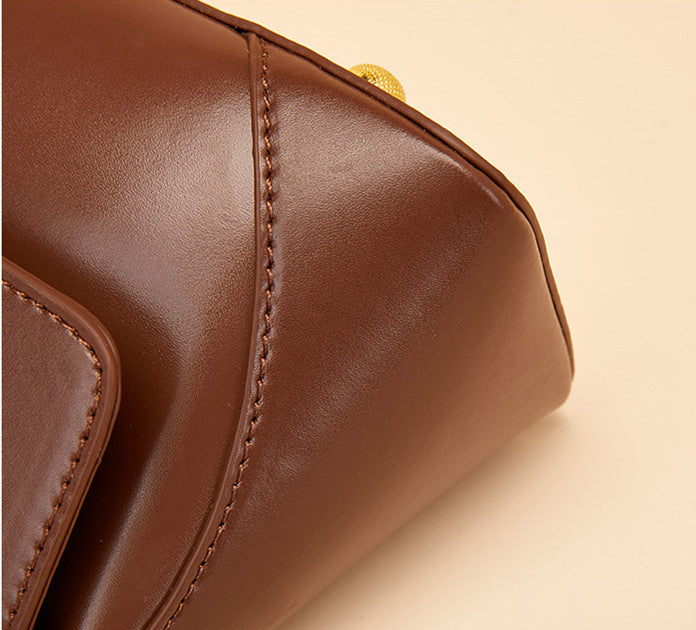 Fashion-forward Ladies' Leather Clutch