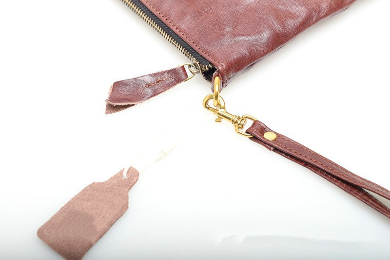 Graceful Leather Tote Handbag Women's Prestige Woyaza
