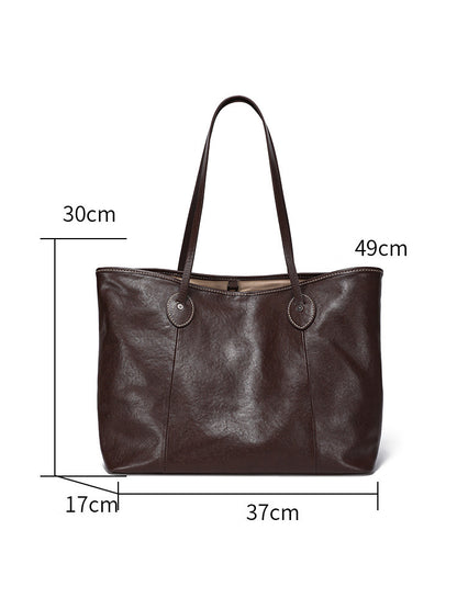 Classic Women's Leather Shoulder Bag