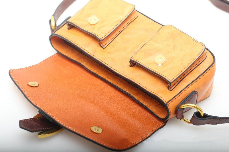 Bespoke Leather Crossbody Bag Ladies woyaza