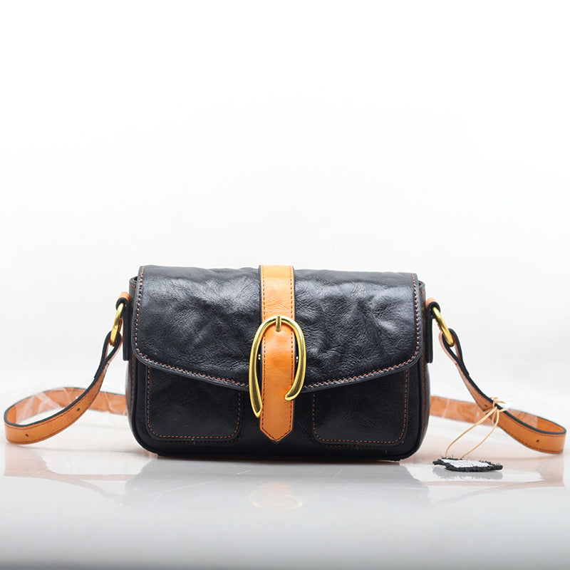 Classic Leather Shoulder Bag Women woyaza