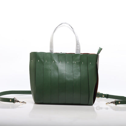 Exquisite Retro Style Leather Handbag for Women woyaza