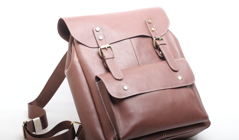 Genuine Leather Women's Travel Backpack Woyaza