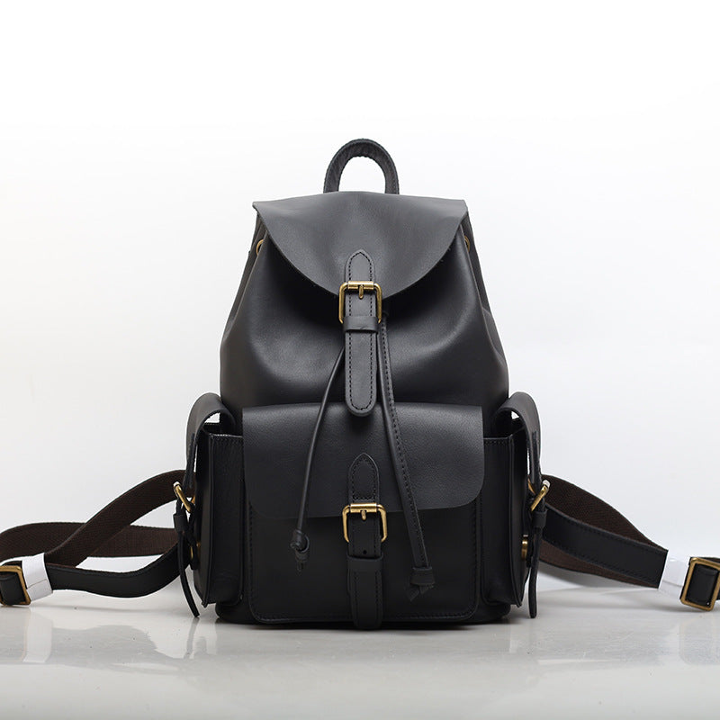 Classy Leather Women's Backpack Woyaza