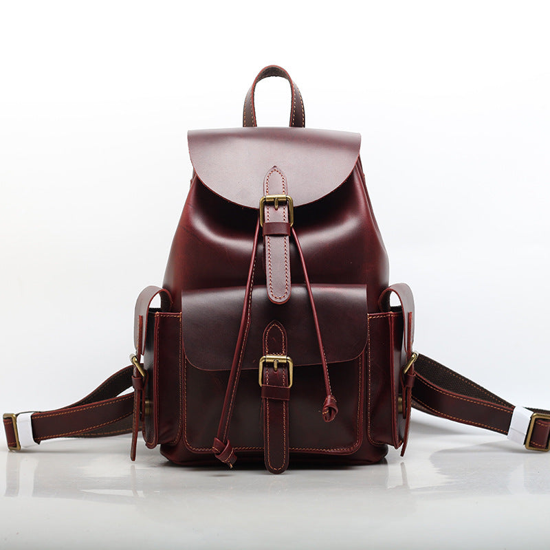 Sleek Leather Women's Travel Bag Woyaza