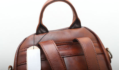 Fashionable Leather College Bag Woyaza