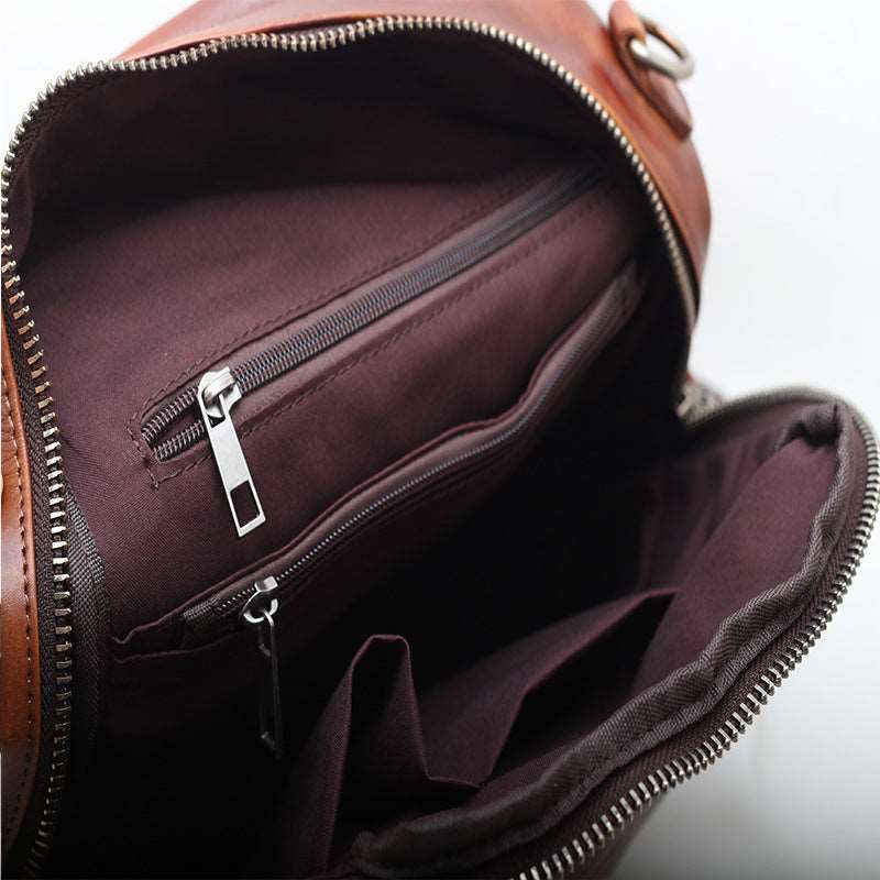 Elegant Leather Backpack for Women Woyaza