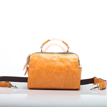 Premium Leather Briefcase for Women Woyaza