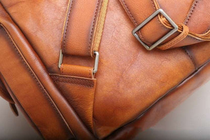 Stylish Leather Laptop Bag Woyaza