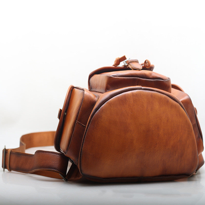 Premium Leather School Bag Woyaza
