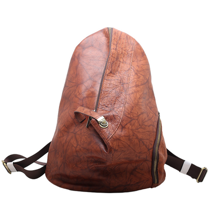 Genuine Leather Vintage Backpacks for Women woyaza