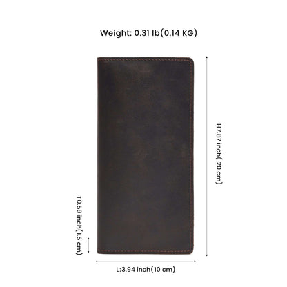 Refined Leather Men's Clutch Bag woyaza