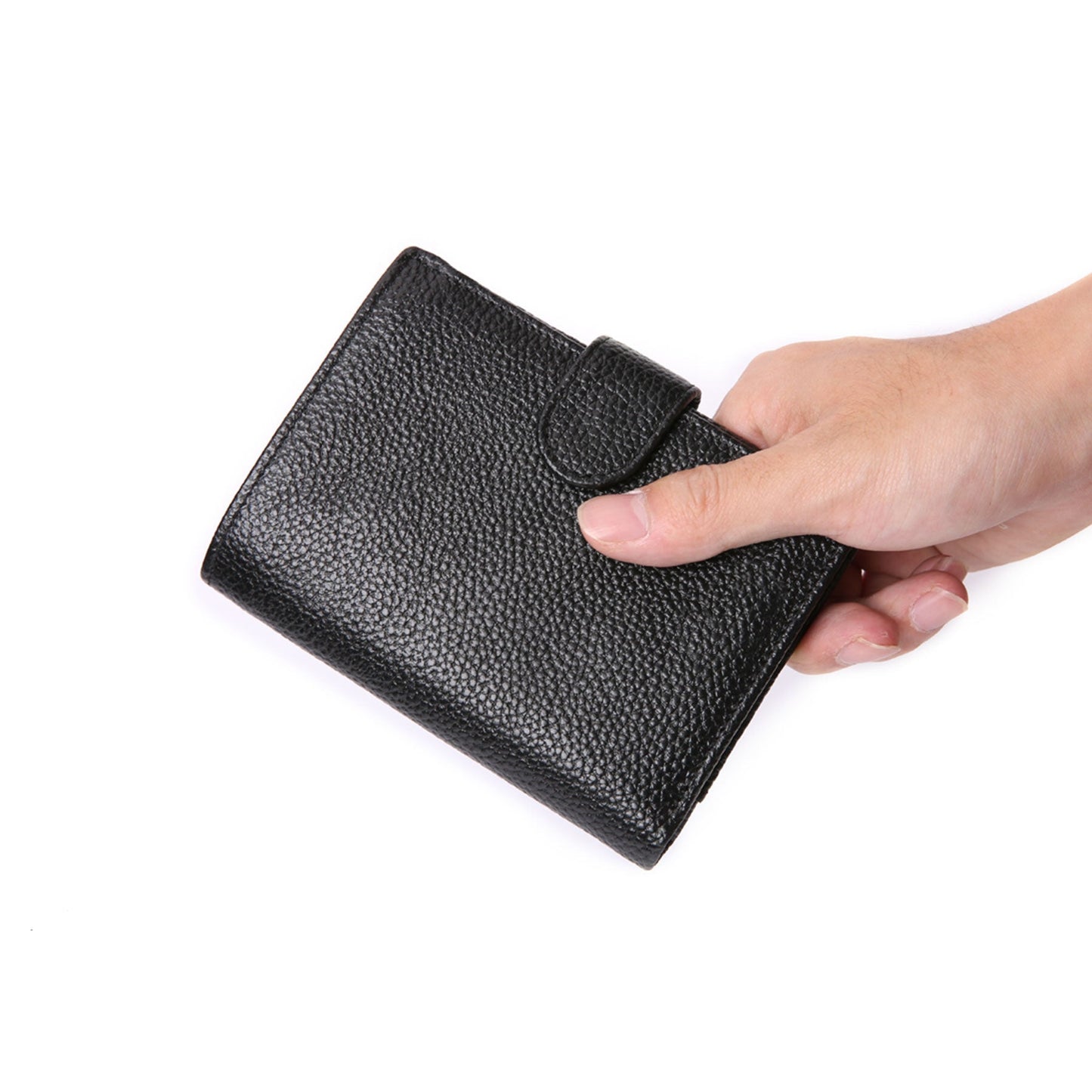 Stylish Men's Leather Card Holder woyaza