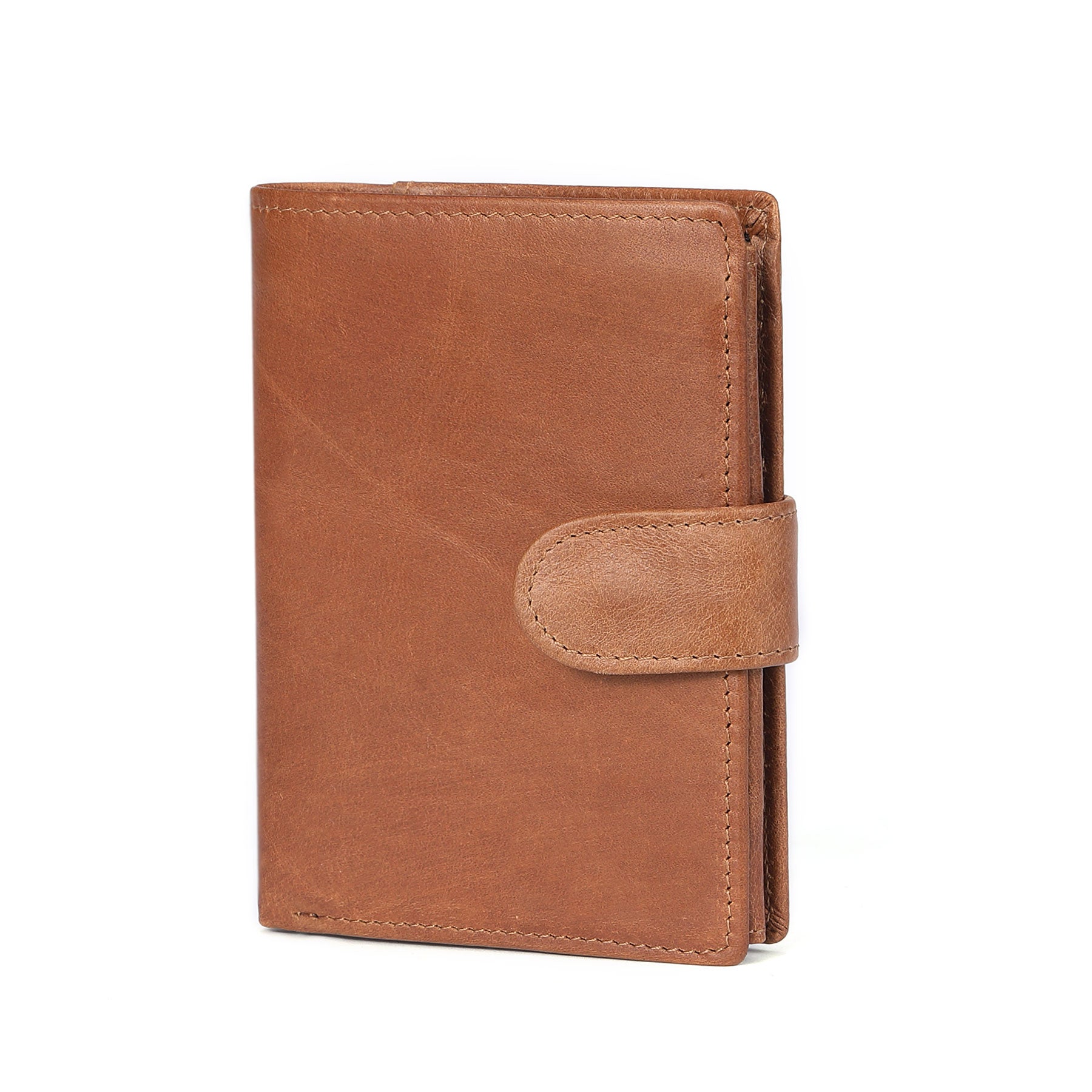 Exclusive Leather Coin Pocket Wallet Men woyaza