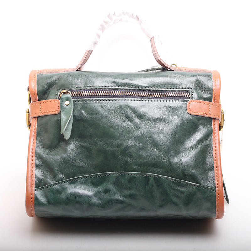 Stylish Leather Crossbody Messenger Bag for Women woyaza